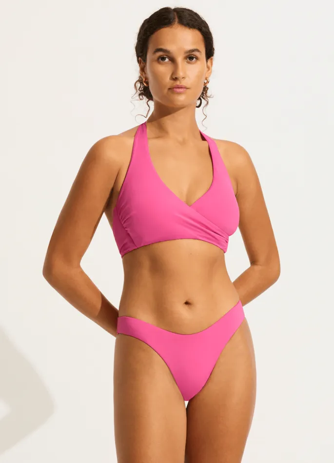 Seafolly Brazilian Women Seafolly Collective High Cut Rio Pant 8211 Hot Pink