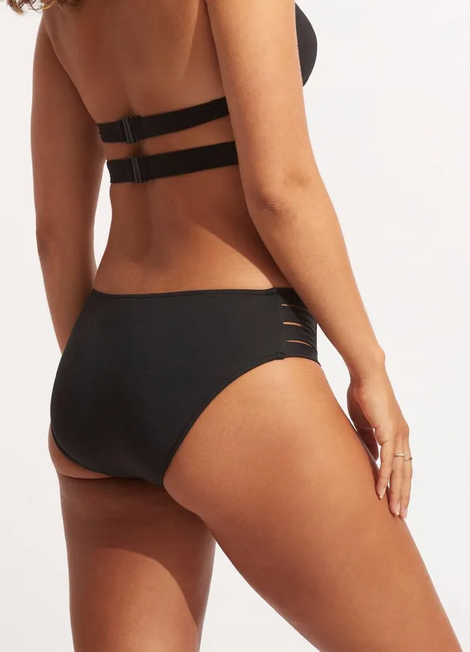 Seafolly Hipster Women Seafolly Collective Multi Strap Hipster Pant 8211 Black