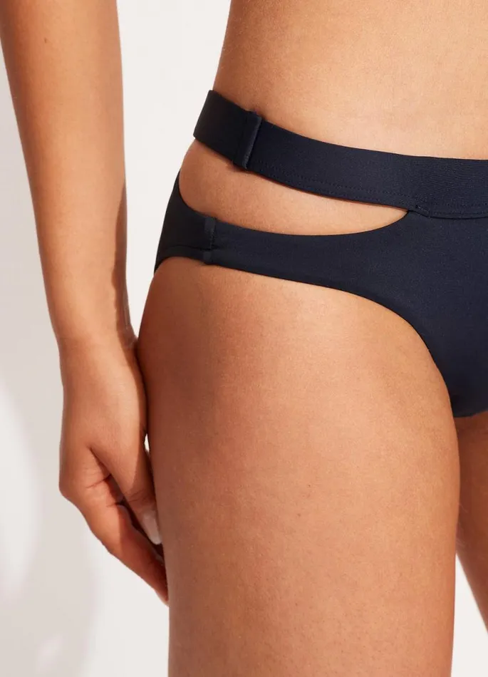 Seafolly Hipster Women Seafolly Collective Split Band Hipster Pant 8211 True Navy