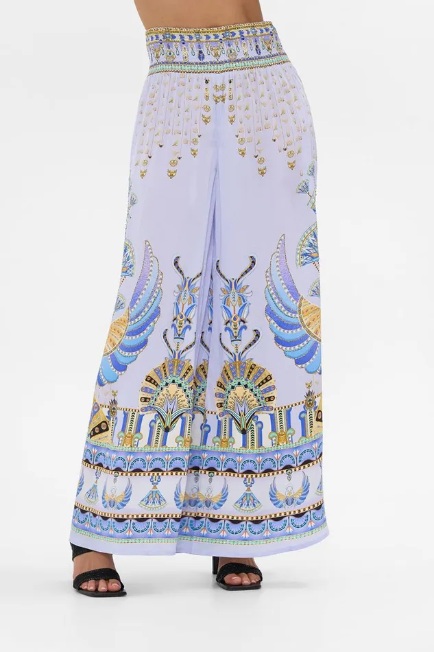 SHIRRED WAIST PANT UNDER SCARAB SKIES Under Scarab Skies Womens Camilla Pants
