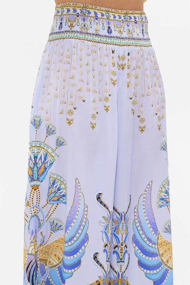 SHIRRED WAIST PANT UNDER SCARAB SKIES Under Scarab Skies Womens Camilla Pants