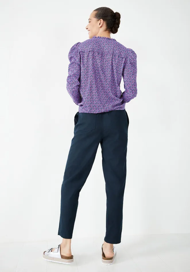 Shirts and Blouses Women Hush Mirabel Top Leafy Floral Blue