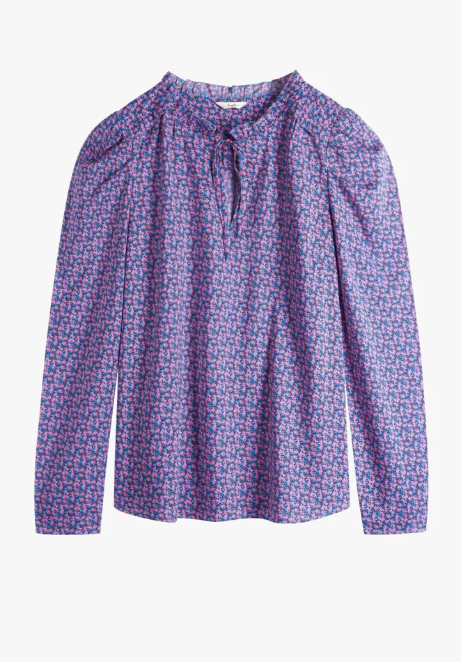 Shirts and Blouses Women Hush Mirabel Top Leafy Floral Blue