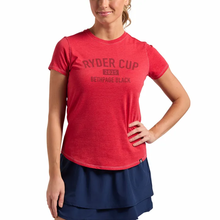 Shirts Ryder Cup Text Tee Women FootJoy Women