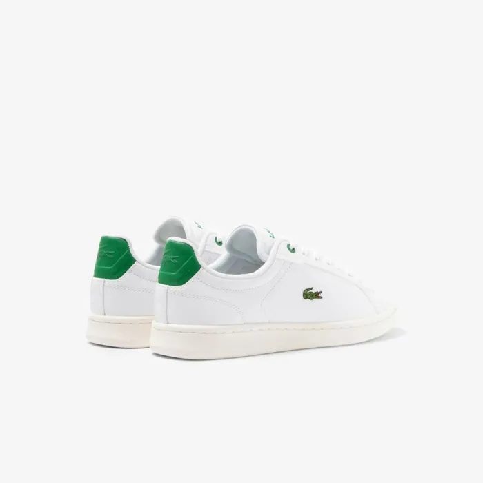 Shoes and Accessories Kids Lacoste Juniors039 Carnaby Pro Sneakers Whitegreen 082