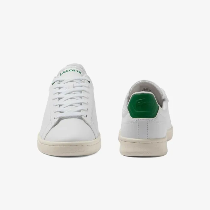 Shoes and Accessories Kids Lacoste Juniors039 Carnaby Pro Sneakers Whitegreen 082