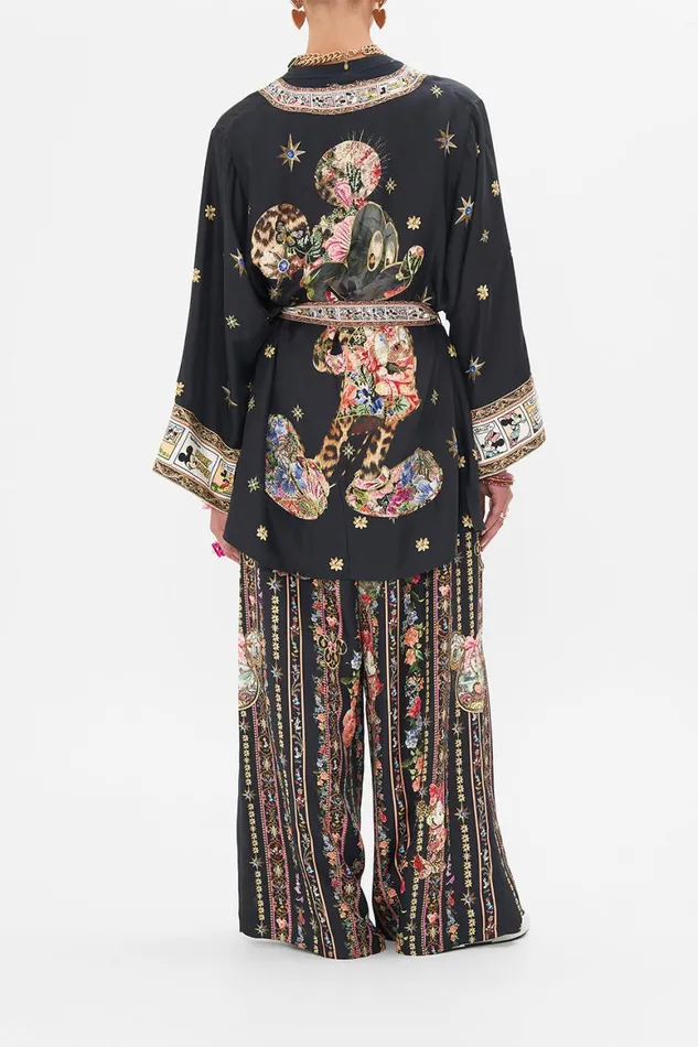 SHORT KIMONO WRAP MIDNIGHT AT MINNIES Midnight At Minnies Womens Camilla Kimonos