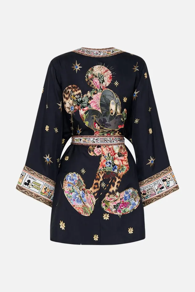 SHORT KIMONO WRAP MIDNIGHT AT MINNIES Midnight At Minnies Womens Camilla Kimonos