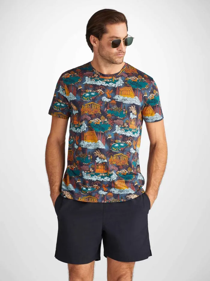 Short Sleeve TShirts Men Derek Rose TShirt Robin 15 Pima Cotton Multi