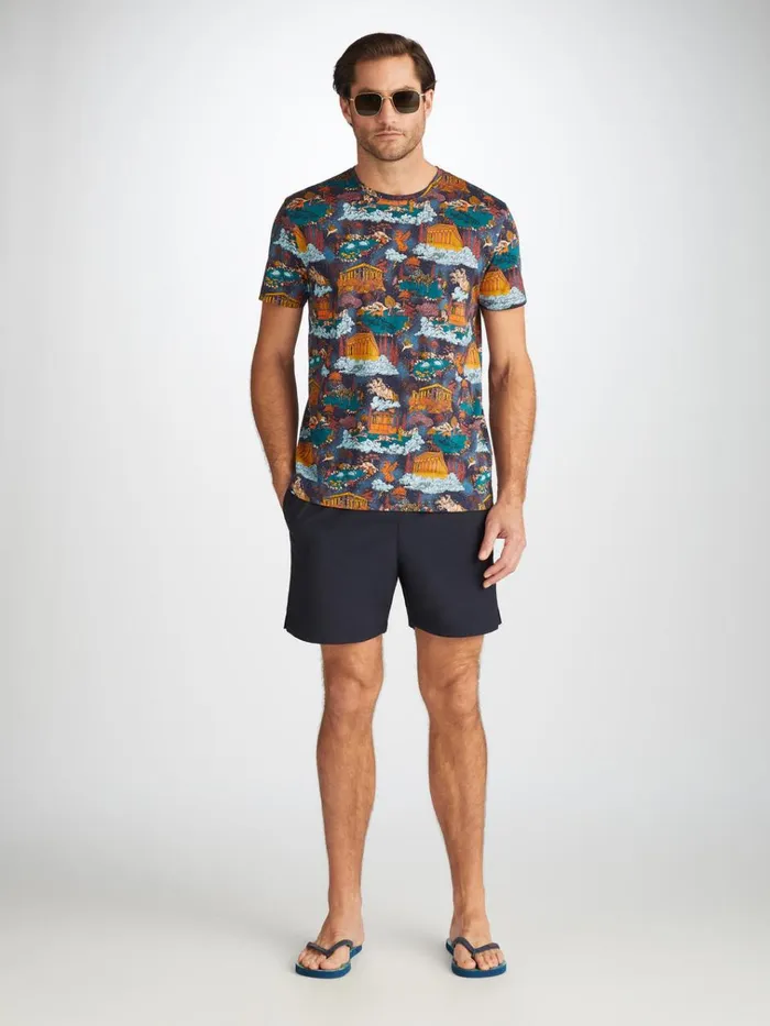 Short Sleeve TShirts Men Derek Rose TShirt Robin 15 Pima Cotton Multi