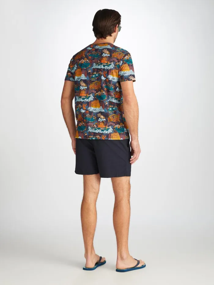 Short Sleeve TShirts Men Derek Rose TShirt Robin 15 Pima Cotton Multi