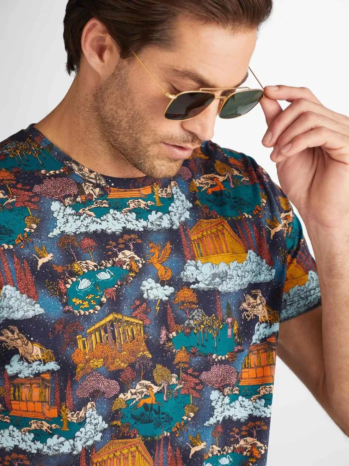 Short Sleeve TShirts Men Derek Rose TShirt Robin 15 Pima Cotton Multi