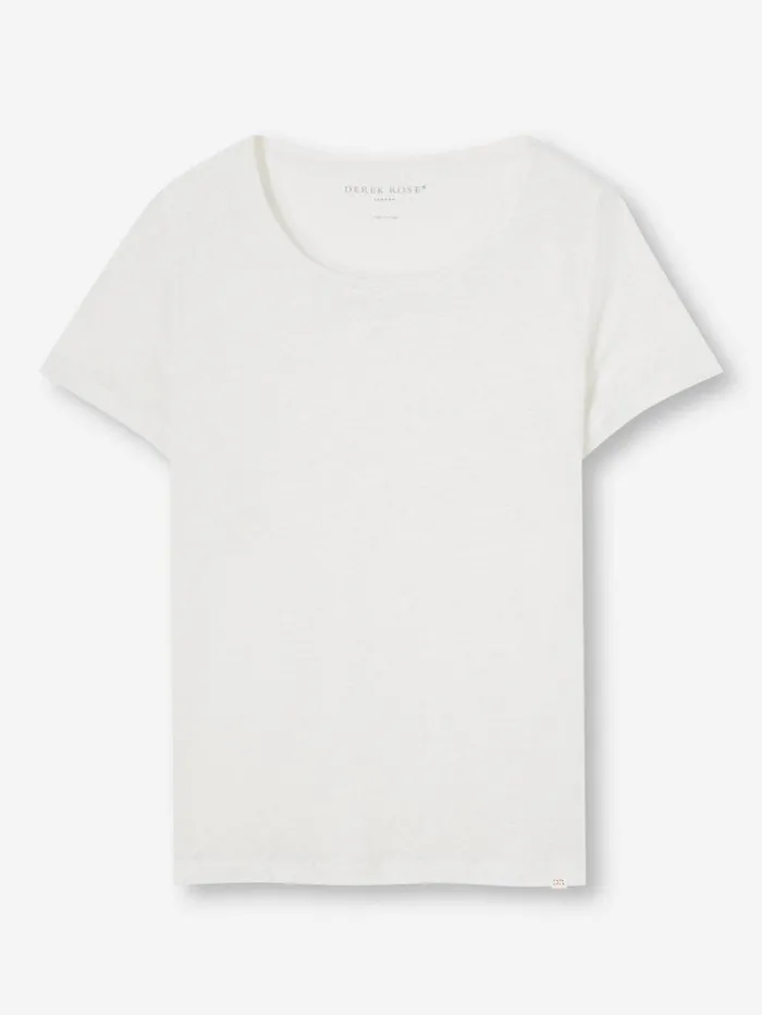 Short Sleeve TShirts Women Derek Rose TShirt Jordan Linen White