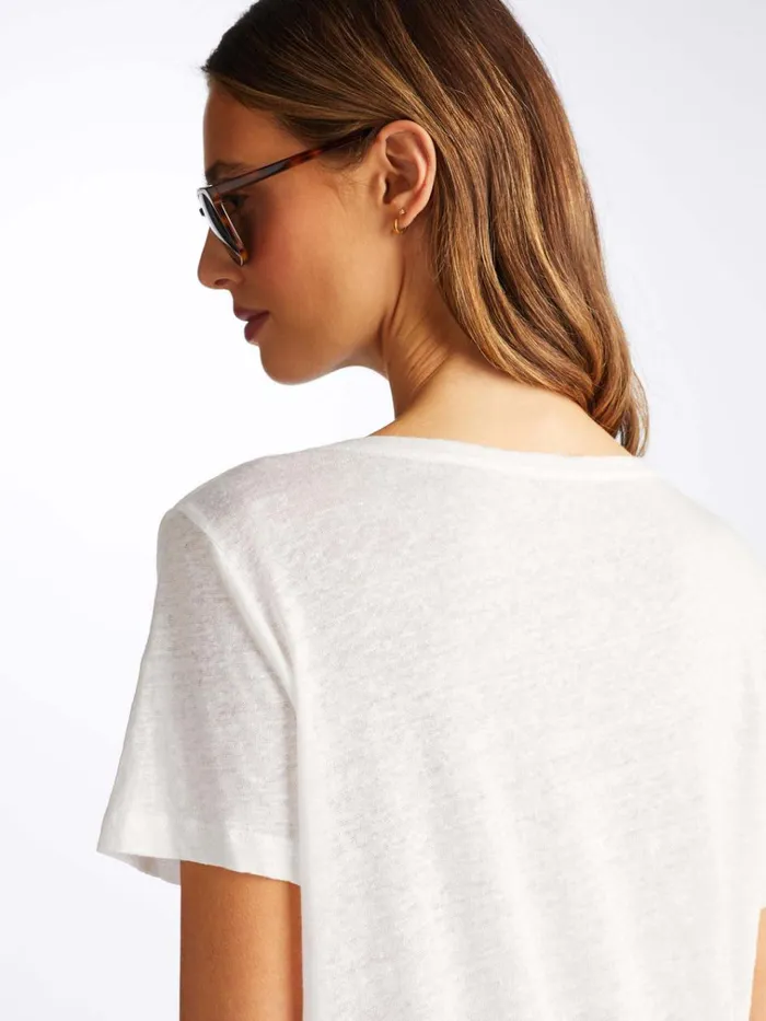 Short Sleeve TShirts Women Derek Rose TShirt Jordan Linen White