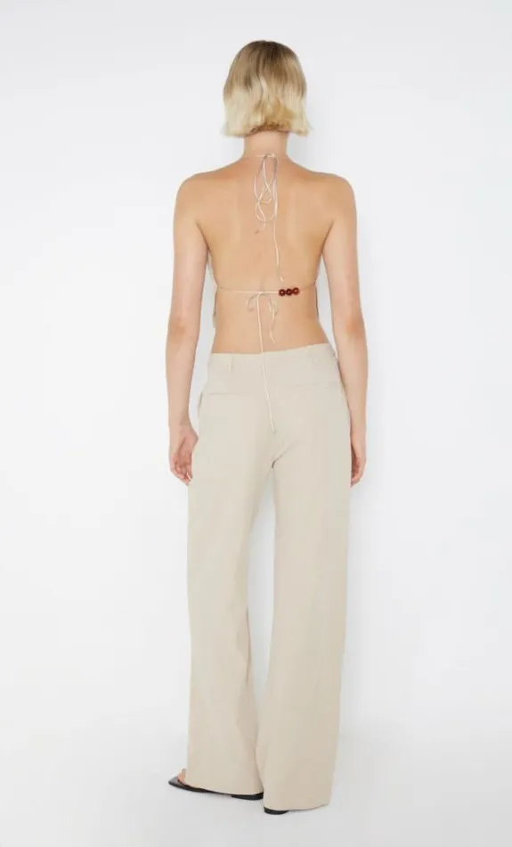 Shorts Pants Shop Bec Bridge Desiree Straight Leg Pant Sand