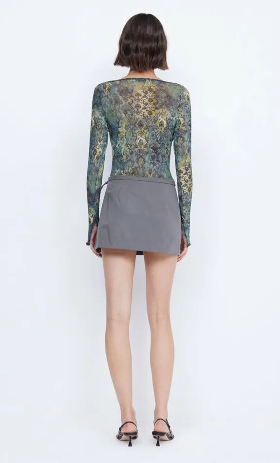 Shorts Pants Shop Bec Bridge Marissa Skort Elephant Grey