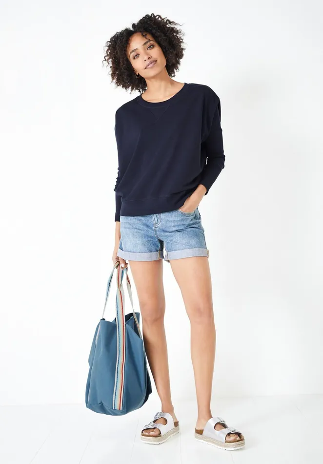 Shorts Women Hush Denim Shorts Light Blue Authentic