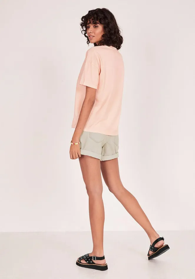 Shorts Women Hush Denim Shorts Light Grey