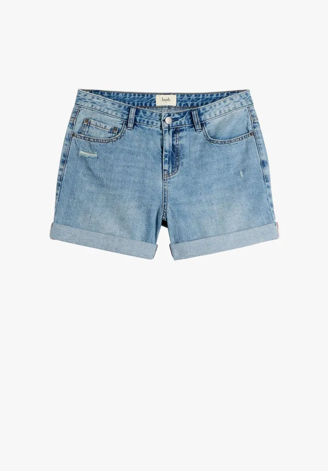 Shorts Women Hush Denim Shorts Pale Blue Authentic