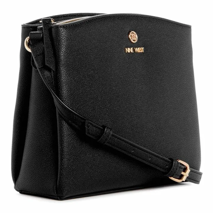 Siera Mini Crossbody Black Micro Pebble Women Nine West Crossbody Siera Mini Crossbody Black Micro Pebble Women Nine West Crossbody