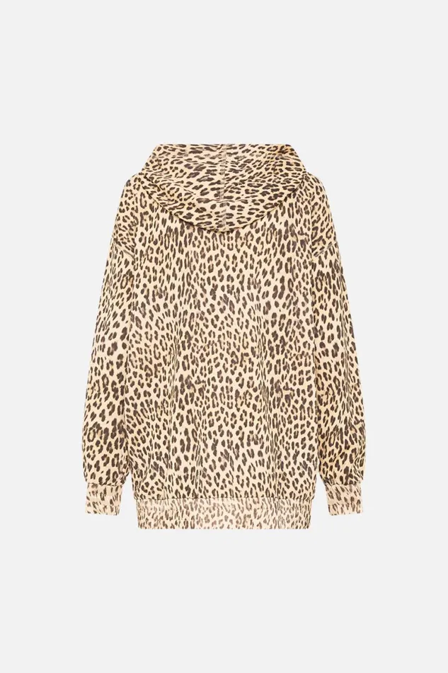 SILK BAND OVERSIZED HOODIE WITH POCKETS THE THRONE ROOM The Throne Room Womens Camilla Knitwear