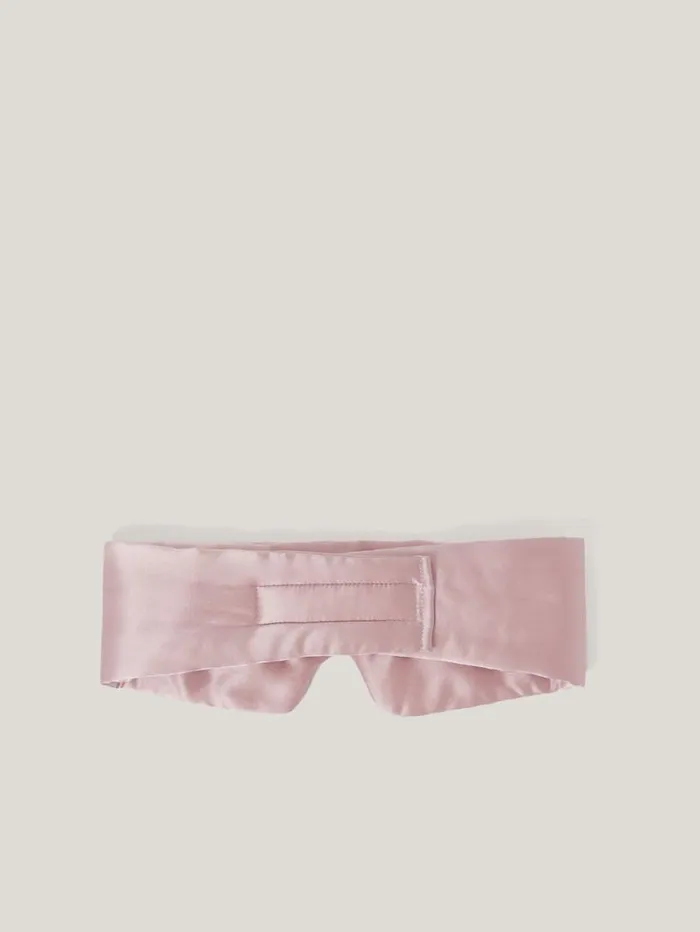 Silk Eye Mask Dusty Pink Women Jigsaw Pyjamas and Loungewear