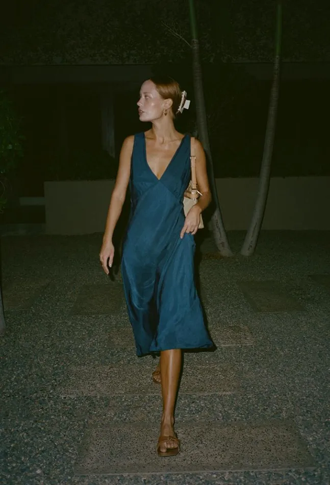 Silvana Dress Midnight Women Ciao Lucia Long Dresses