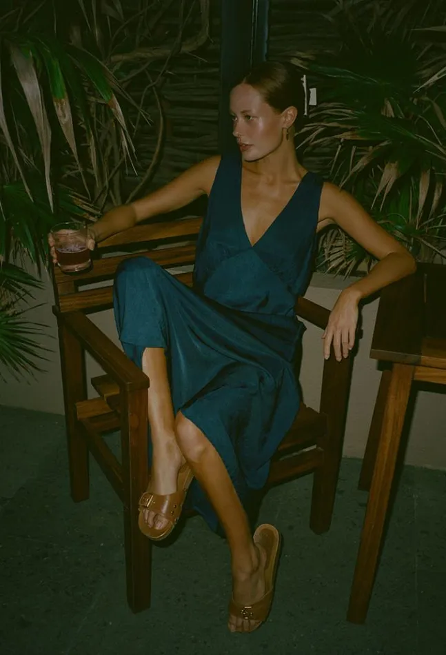 Silvana Dress Midnight Women Ciao Lucia Long Dresses