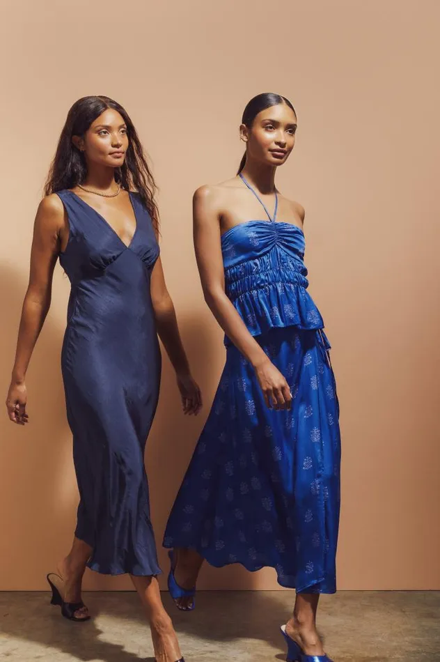 Silvana Dress Midnight Women Ciao Lucia Long Dresses