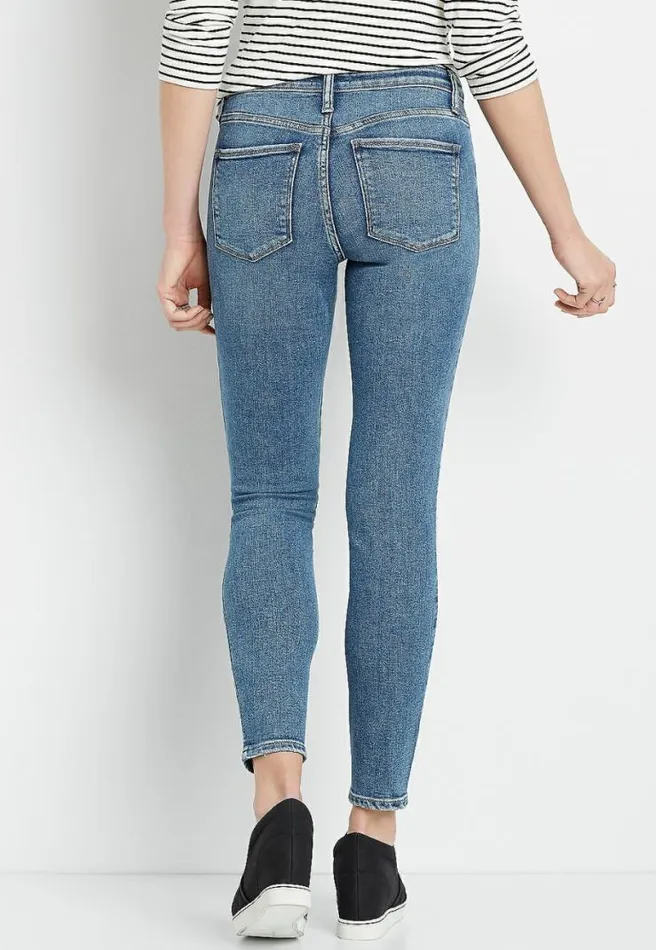 Silver Jeans Co Most Wanted Skinny Mid Rise Jean Women Maurices Jeans