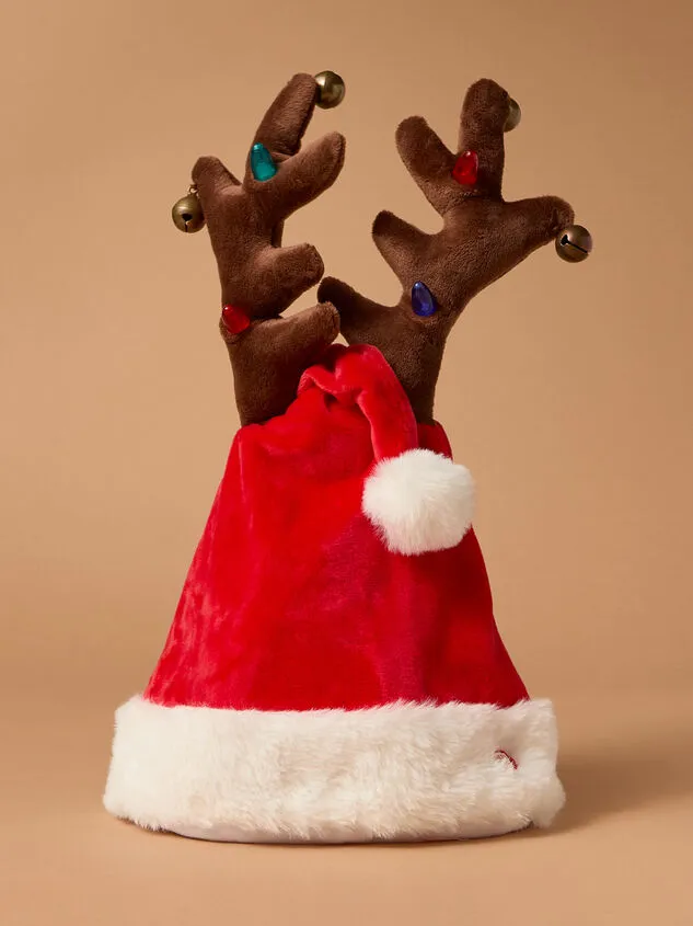 Singing Reindeer Hat By Mudpie Red GirlBoy Altar039d State Headwear