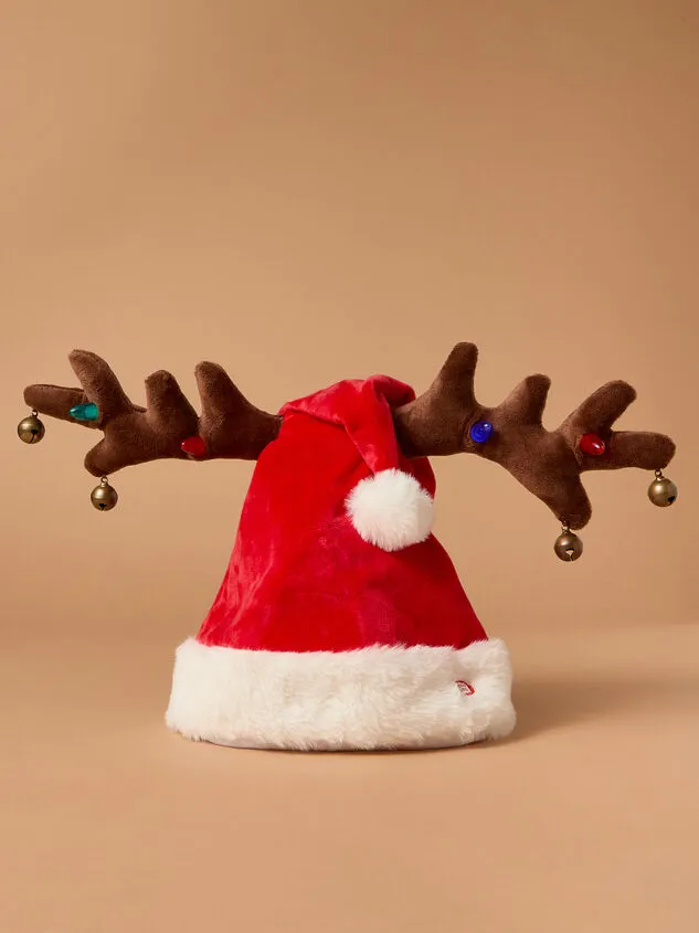 Singing Reindeer Hat By Mudpie Red GirlBoy Altar039d State Headwear Singing Reindeer Hat By Mudpie Red GirlBoy Altar039d State Headwear