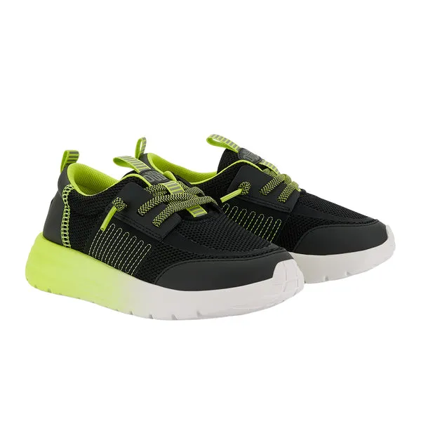 Sirocco Play Youth Sport Block BlackLime Punch Apparel Sneakers heydude