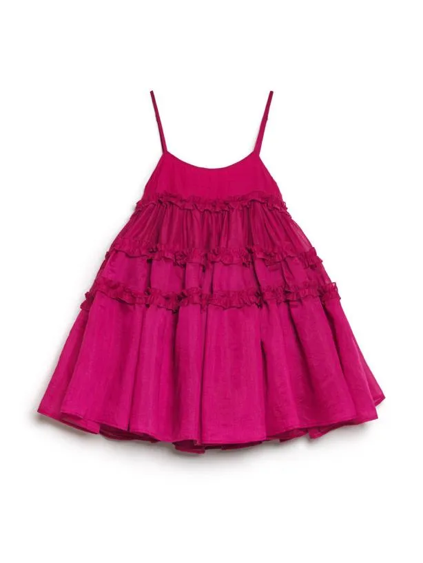 Sister Jane Dresses Womenswear DREAM Palette Organza Cami Dress Raspberry Pink