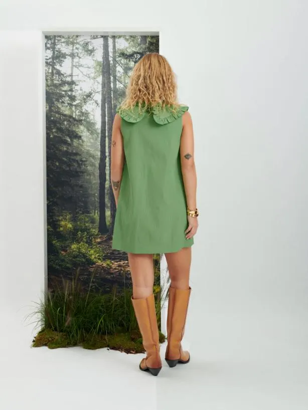 Sister Jane Dresses Womenswear Ghospell Hollis Mini Dress Pear Green