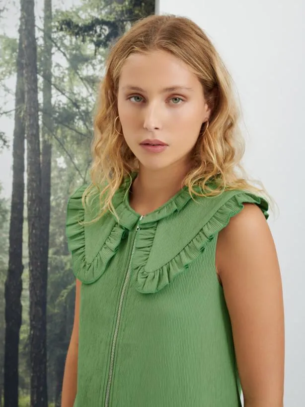 Sister Jane Dresses Womenswear Ghospell Hollis Mini Dress Pear Green