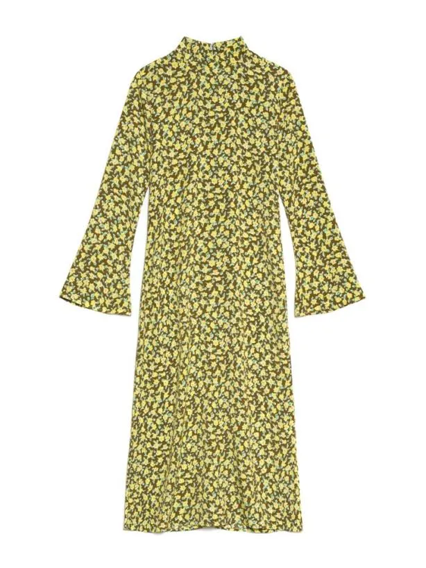 Sister Jane Dresses Womenswear Ghospell Taryn Floral Midi Dress Green Floral