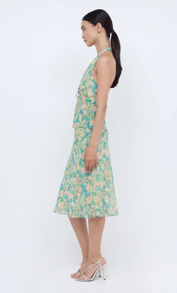 Skirts Shop Bec Bridge Oasis Bias Midi Skirt Under The Sea
