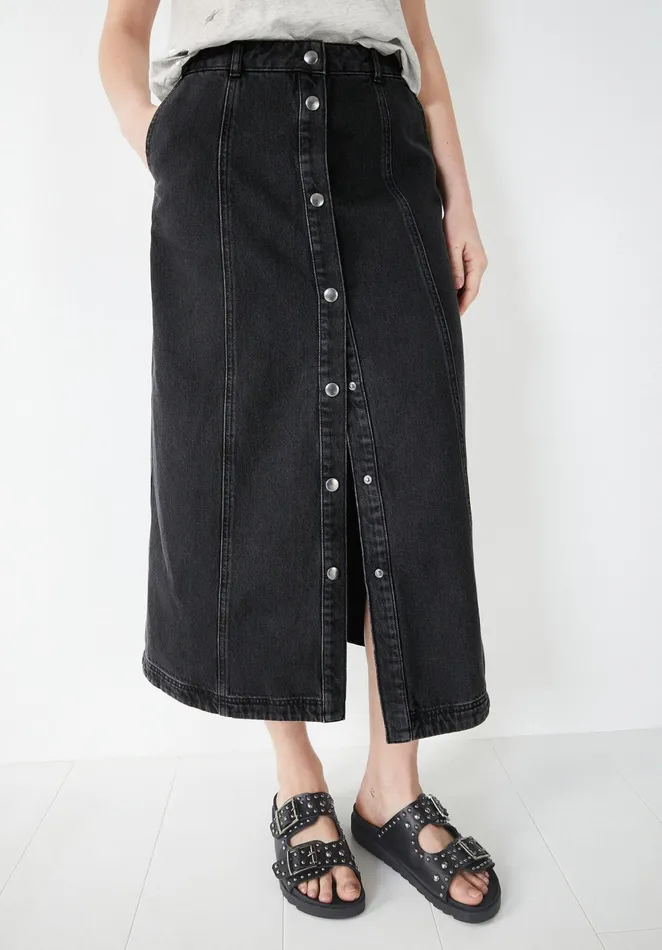 Skirts Women Hush Carey Denim Skirt Washed Black