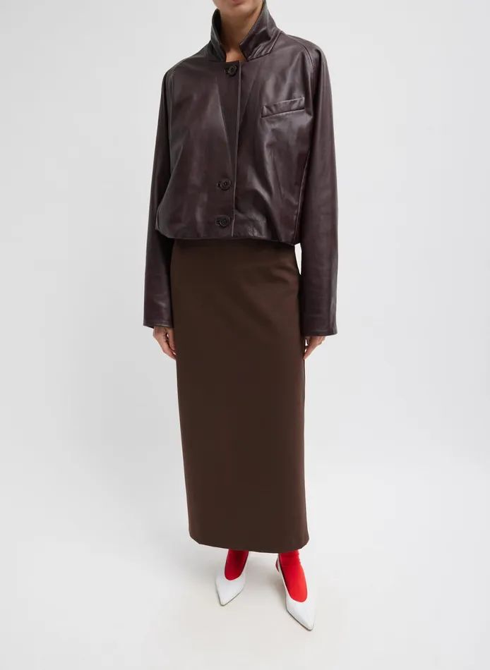 Skirts Women Tibi Compact Ultra Stretch Knit Pencil Skirt