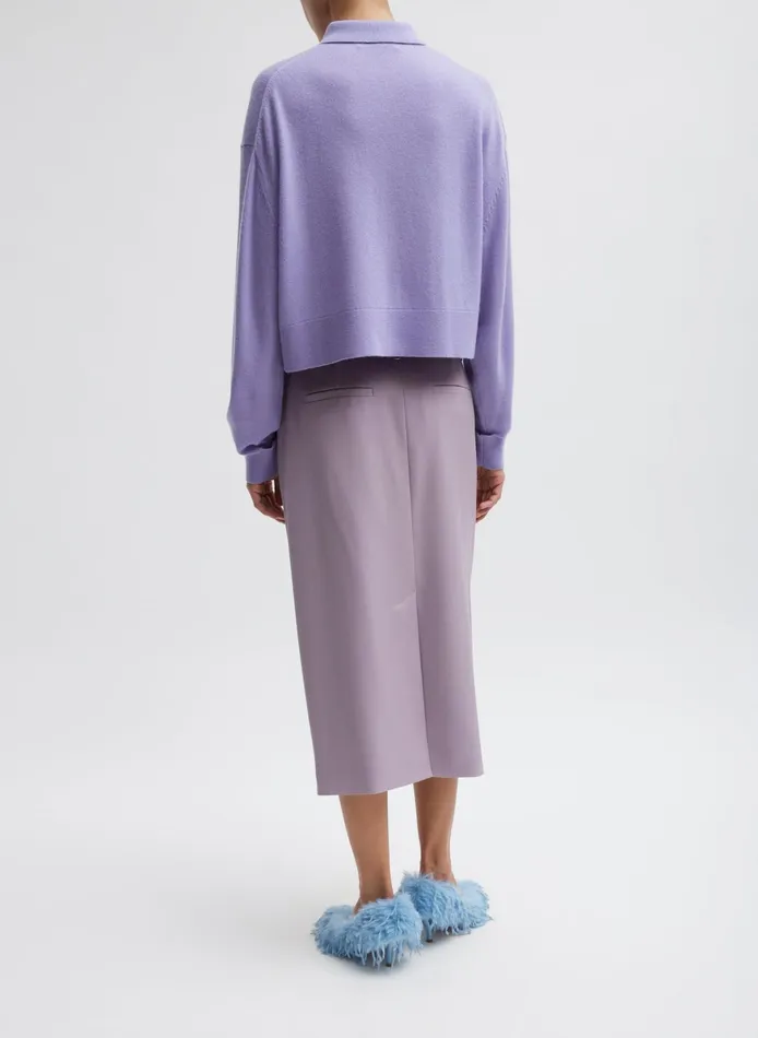 Skirts Women Tibi Grain De Poudre Convertible Pleated Skirt
