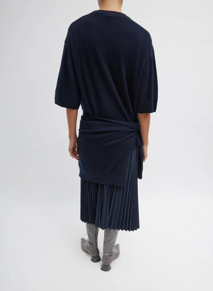 Skirts Women Tibi Nylon Pleating Sunray Pull On Skirt