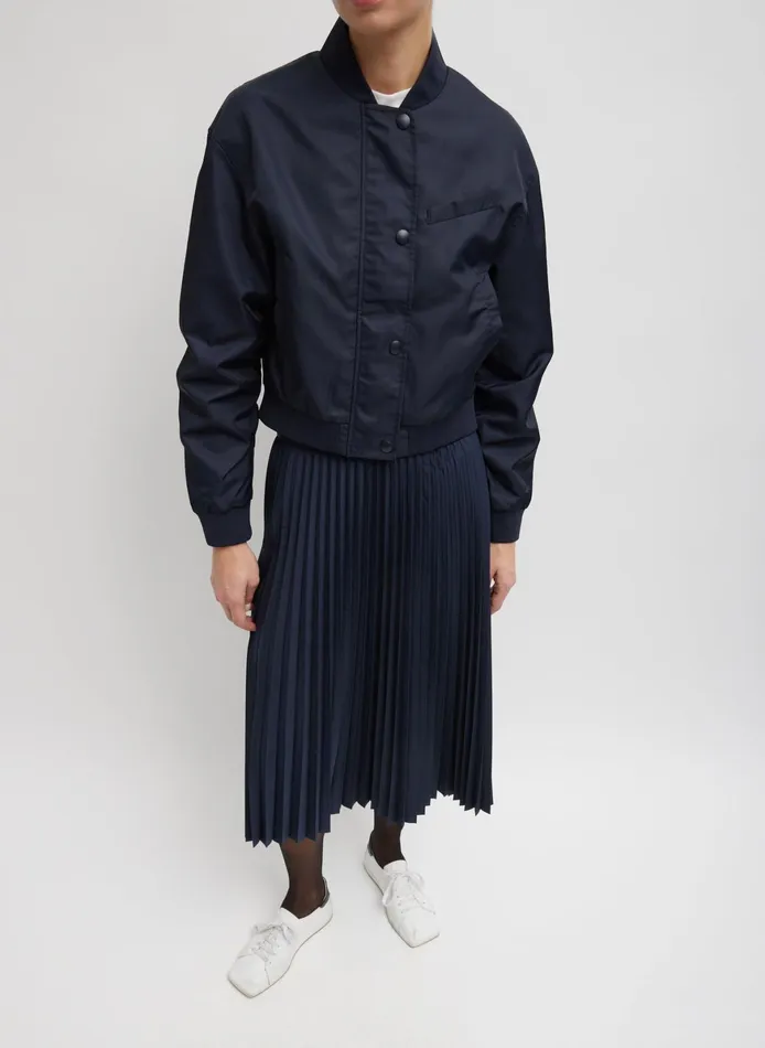 Skirts Women Tibi Nylon Pleating Sunray Pull On Skirt