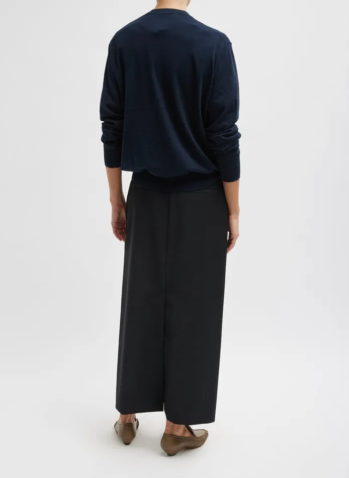 Skirts Women Tibi Tropical Wool Maxi Trouser Skirt