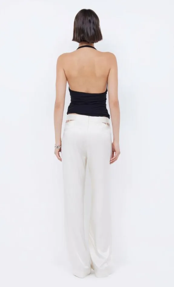 Sleeveless Shop Bec Bridge Nabila Halter Top Black