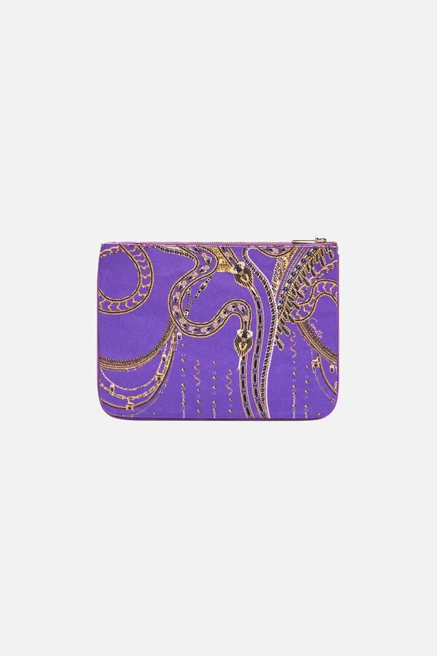 SMALL CANVAS CLUTCH LUXORLAND LADY Luxorland Lady WomensMens Camilla Bags