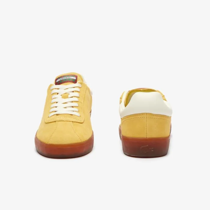 Sneakers Men Lacoste Men039s Baseshot Suede Sneakers Ylwgum Agb