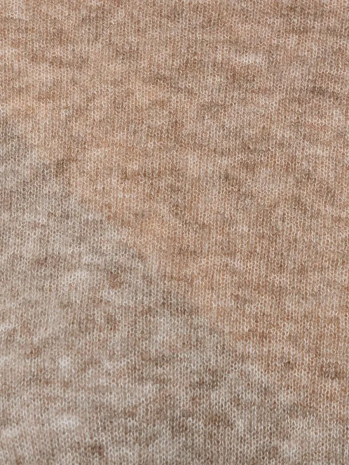 Soft Gauzy Knit Tshirt Taupe Women Jigsaw Knitwear and Cashmere