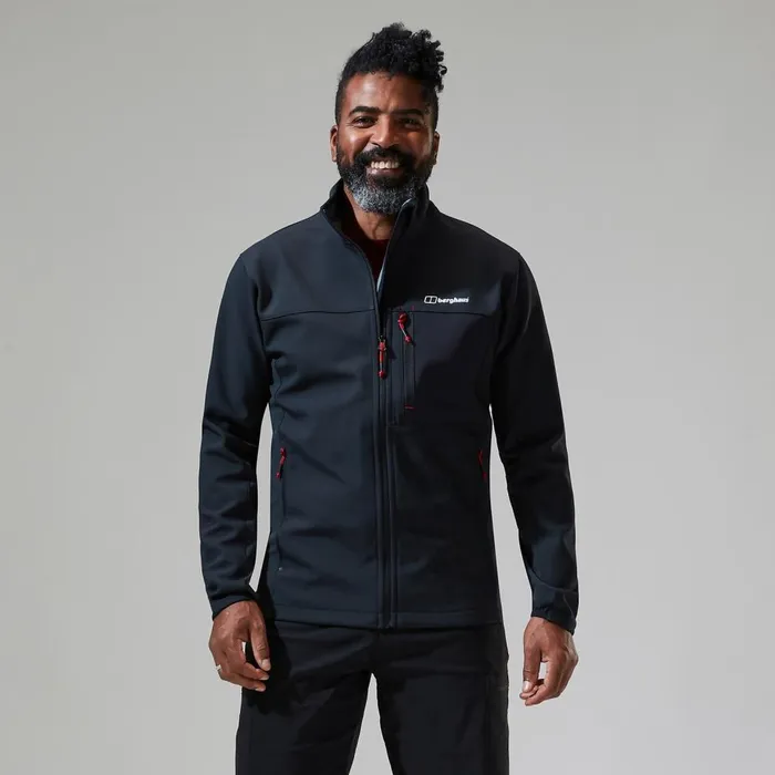 Softshells Men Berghaus Ghlas 20 Softshell Jacket 8211 Black