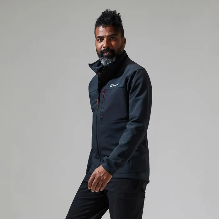 Softshells Men Berghaus Ghlas 20 Softshell Jacket 8211 Black Softshells Men Berghaus Ghlas 20 Softshell Jacket 8211 Black